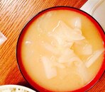 にんじんの味噌汁